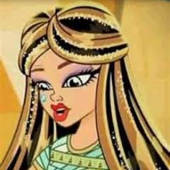 Am cleo de nile daughter of the mummy got a annoying older sister Nefera queen of monster high fearleading captain and I love my bf deuce *offical twitter page*