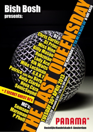 The Last Queensday, MC Marxman, F*ck me I'm also 50, 30 april, koninginnedag, Panama