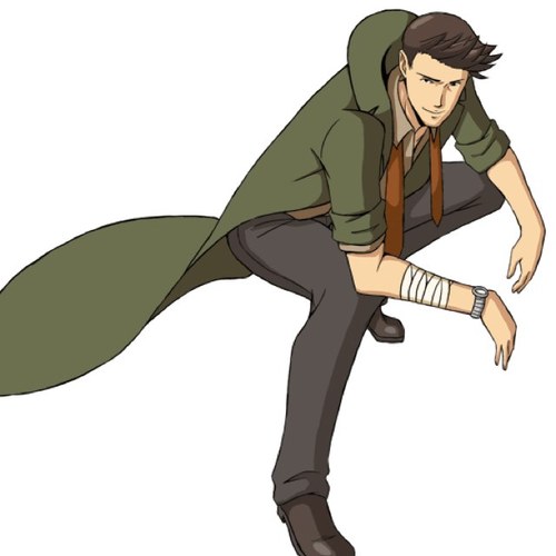 Homicide detective down at the local precinct. And before you ask, I don't have gum on my shoe, pal! [#AceAttorney #RP]