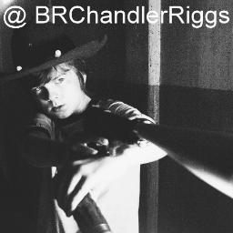 Follow the twitter here you will find pictures and phrases about news  twd and chandler riggs