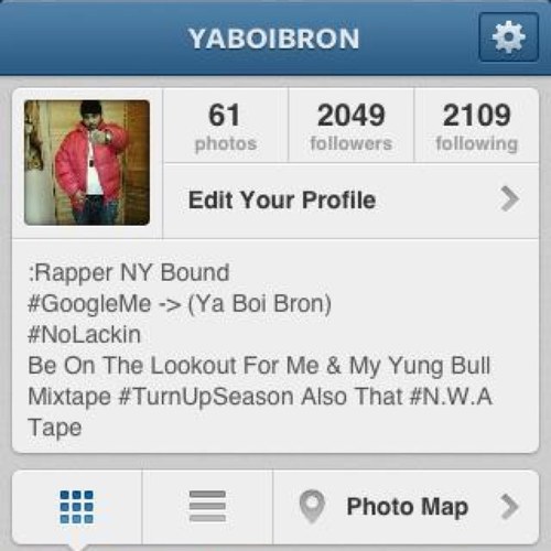 TeamYaBoiBron's profile picture. OFFICIAL FAN PAGE ACCOUNT FOR @YaBoiBron #TeamYaBoiBron #legendinthemaking #upcomingartist FOLLOW HIM ON INSTAGRAM @YaBoiBron