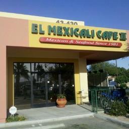 ElMexicaliCafe2's profile picture. Since 1981, we've been satisfying palates craving authentic Mexican cuisine in the Coachella Valley using our secret family recipes. ¡Échale sabor!
