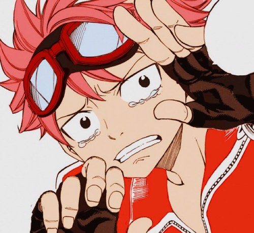 Hey, I'm Natsu! I'm not Natsu Dragneel, I'm Natsu Dragion, the Fireball of Edolas! I like to hang with Gray Surge but then Lucy comes... #FTRP