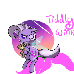 Hi!I'm Tiddly Wink! I can Predict the Future! Just like my 2 sisters!