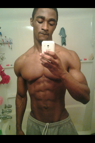 black ripped guy