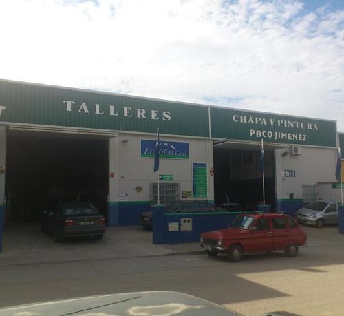 Talleres Paco Jiménez chapa y pintura, Pol. Ind. Los Zamoranos, C/Puebla de Sanabria 12-14.