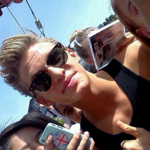 I'm like cody's bra. I support him. Paradise Tour 03/03/13