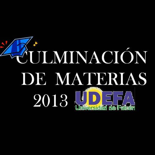 Twitter Oficial con información de la Culminación de Materias Período I 2013 de la Universidad de Falcón