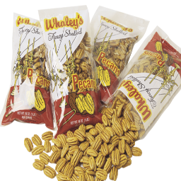 Whaley Pecan Co. is located in the heart of America’s pecan producing area where shelling stock is purchased and processed for national distribution.