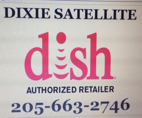 Dixie Satellite is the authorized retailer for Dish. Located in Alabaster, Alabama.  See us for all your Dish needs.