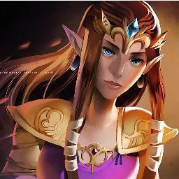 The Princess of Hyrule and the one who bears of the Triforce of Wisdom. My kingdom returned to order by the hero, Link.