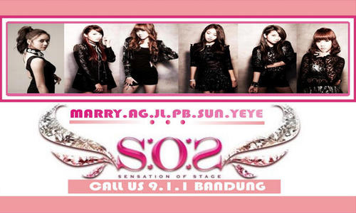 We are part of 911 for S.O.S ( Sensation Of Stage ) | The 1st of 911 Regional from Bandung |  Always support for S.O.S ^^