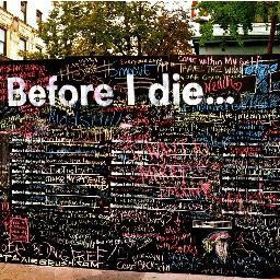 The things we want to do before die