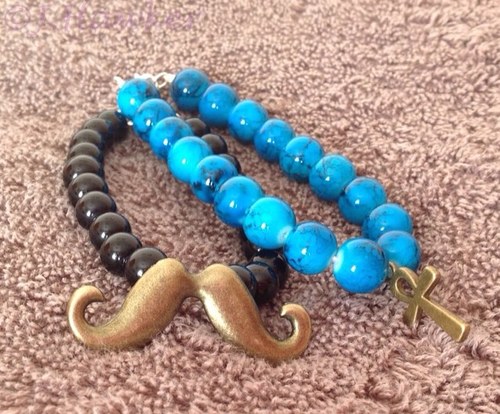 Range of hand-made costume jewellery. Follow for details. #banglesbeads #costumejewellery #bracelets #earings