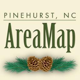 The Pinehurst Area Map is a beautifully designed, easy-to-read directional guide to the areas of the Village of Pinehurst, Southern Pines and Aberdeen, NC.