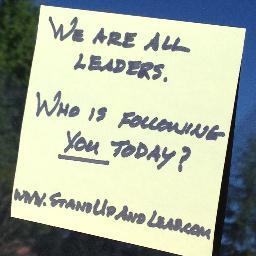 StandUpAndLead's profile picture. Posting anonymous notes in public places for others to find, End negative self-talk, BECOME a LEADER & Find the Genius within. Join the Connection Revolution.
