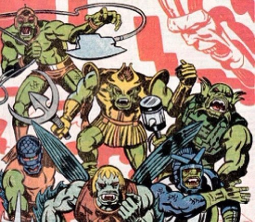 DEEPSlX's profile picture. Gole (Blades) Jaffar (Mutator) Kurin (Trident) Shaligo (Flight) Slig (Mutator) Trok (Axe) [All Possess Super Strength] #DCRP