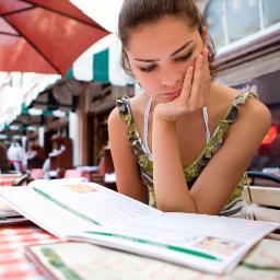 When looking at a menu, what's the first thing that pops out at you? The colors? Pictures? Wording? 
I'll tell you what the menu is actually saying.