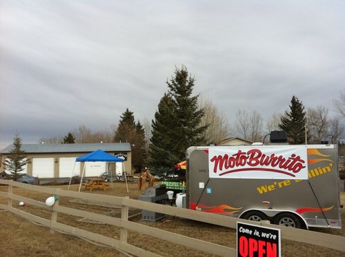 Burrito Builder, Hamburger maker, Fresh Fry Cutter! Enjoy good eats!