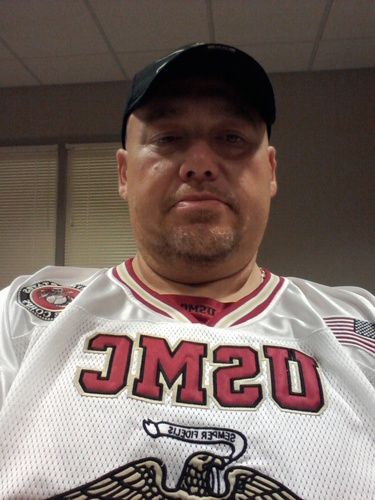 Disabled US Marine Semper Fi