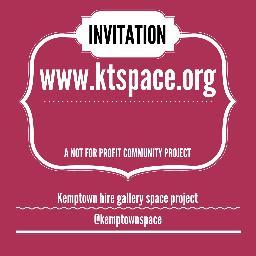 Kemptown hire gallery space project is a project to provide the most cost effective gallery and exhibition space in Kemptown, Brighton, possible.