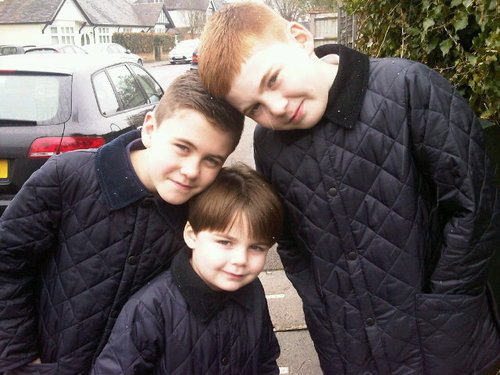 Married, with 3 very handsome boys, generally love life........