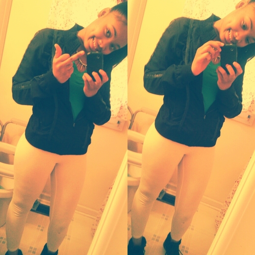 young lady doing her in only her # follow me in ill follow back trust that.:))))