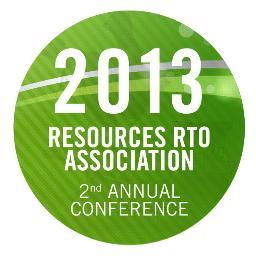 The Resources RTO Association Inc will hold its 2nd Annual Conference from Wednesday 23 October to Friday 25 October 2013 at Palmer Coolum Resort Sunshine Coast