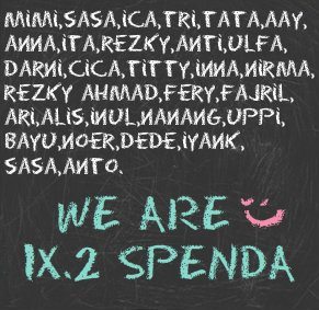 ■ Official account alumni IX.2 (2013) SMPN 2 Sinjai  ■ 2.8.12 ■ Don`t Give Up Now ■ Disini kami bersama berbagi ilmu Dan Keceriaan  !!| 3Admin |