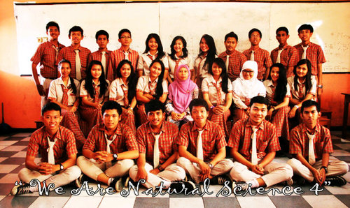We are not friend, but we are family, we are one, we are natural science four !