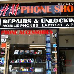 HM Phoneshop is one of cheapest repair centre and it's located in Ayr town centre , we sell all different phones & its belongings in great prices , worth a try