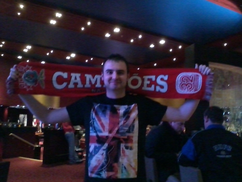 Typical deluided NUFC Fan who enjoyes the occasion social beer and a game of golf!!