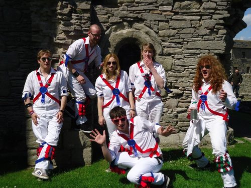 Cotswold morris jigs team.