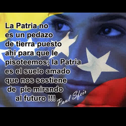 Unión, organización, estrategia, coherencia y firmeza es lo que necesitamos los Venezolanos de bien. Merida- Venezuela.