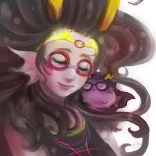 S)(ello, my name's Feferi! I'm the --EMPR--ESS TO B--E!! ...Or at least I t)(ink I was until --Eridan krilled me... But t)(at doesn't reely matter now. Does it?