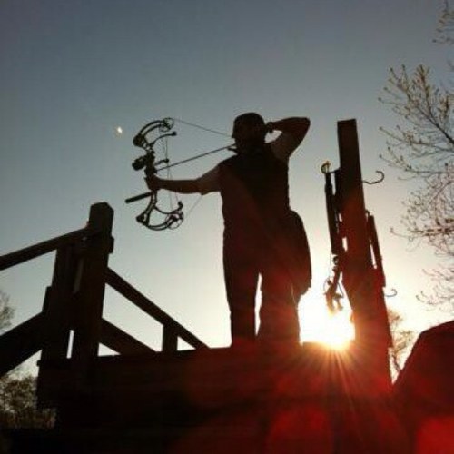 Enjoying the majestic great outdoors hunting and fishing. Teach a child, keep the tradition alive!
