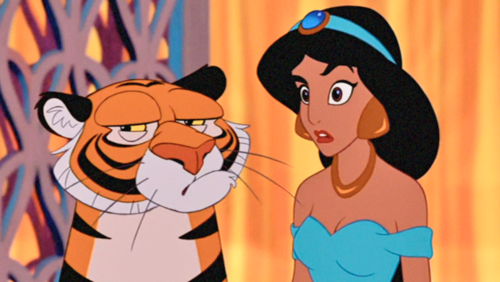 I'm a Disney Princess, Jasmine is my name. Aladdin is my husband & Rajah is my pet tiger!