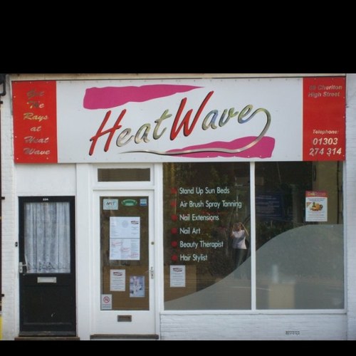 HeatwaveSalon's profile picture. We are a Beauty salon based in the Kent area, we provide a wide range of services including nails, tanning, beauty, hair and botox. 
01303274314