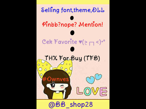 Sell Font Theme Link's DLL •Pembayaran : Cash&T-sel ;)  •Pinbb&Nope?Mention! •Cek my favorite sista;) •Thx for buy:*