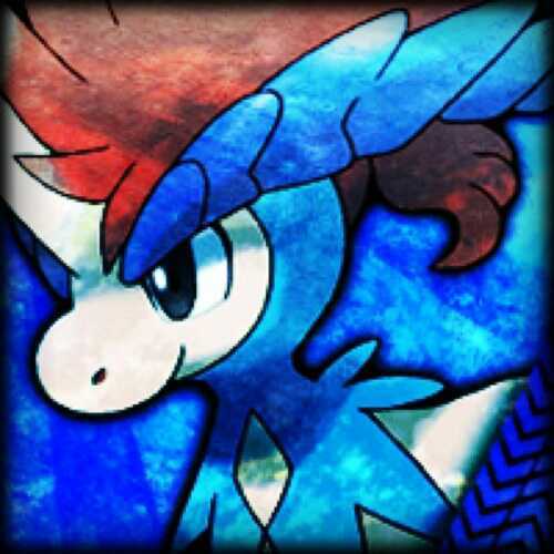 im keldeo! a strong keldeo at lvl.90 I've been searching far and wide for my trainer josh and I wont give up!
