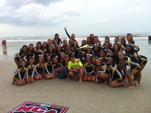 Official Twitter account for the 2013 National Cheerleaders Association (NCA) All Girl Division 1 National Champions, Towson University Cheerleading.