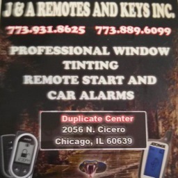 Transponder keys & High security Keys |
Lockouts or Lost keys You name it! |
Alarms, Remote Starters & Professional Tinting!
•Call 4 info (773) 889-6099•