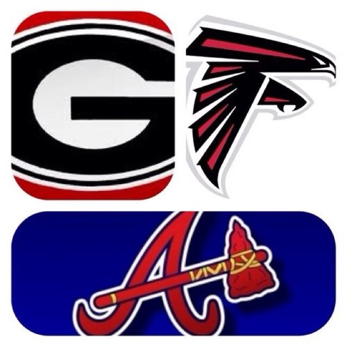 Go Falcons, Braves, UGA