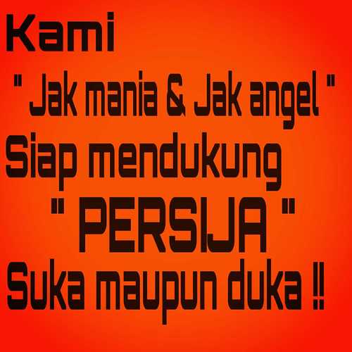 Jak_M_Jak_A's profile picture. Me-Retweet yang kite-kite lagi pada ngomongin soal PERSIJA | Jak Mania & Jak Angel | WE LOVE PERSIJAAA !!!