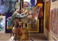 Customized by commission, the dynamic and tasteful abstract artwork of St. Paul's Lanny Ross is available to discerning buyers.