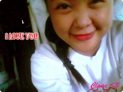 Hi i'm Claire Dane Galvez! Follow Me and I Follow Ü Back :'