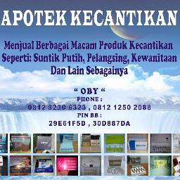 Jual Injeksi Whitening dan Produk Kecantikan lainnya, seperti Suntik Putih,Pelangsing,Anti Aging,Kewanitaan,dll... Minat Hub : 081282306323 , PIN BB : 29E61F5D