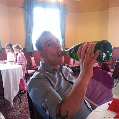 enjoys a drink with mates and family works at city facilitys management