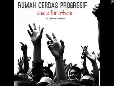 Relawan Muda Progresif - Rumah Cerdas Progresif - Graha Raya Bintaro, Cluster Carissa Blok B No 9, Pondok Jagung Timur, Tangsel - CP @RuthMiela 081314013991