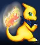 Hello! I'm Clara. And you are? | LV 32. Trainer: @KetchumDelia . Moveset: Fire Fang, Smokescreen, Flame Burst, and Scary Face. RP. |